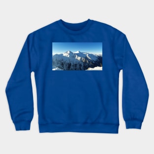 snowy mountains Crewneck Sweatshirt